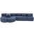 Polyester bleu est en rupture de stock