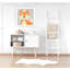 «Cheery Fox», impression sur papier-47483414-47842076