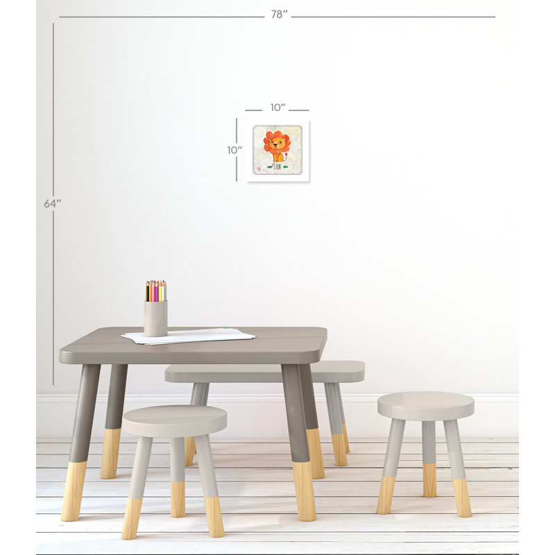 Impression sur papier Jungle Day 1 ', H 10 po x l 10 po x P 1 po, Papier