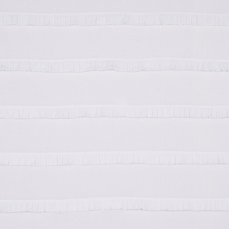 Dorothy Pleated Linen Fabric, Ivory