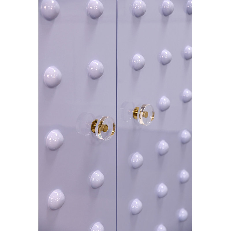 Accent Cabinet, Lavender