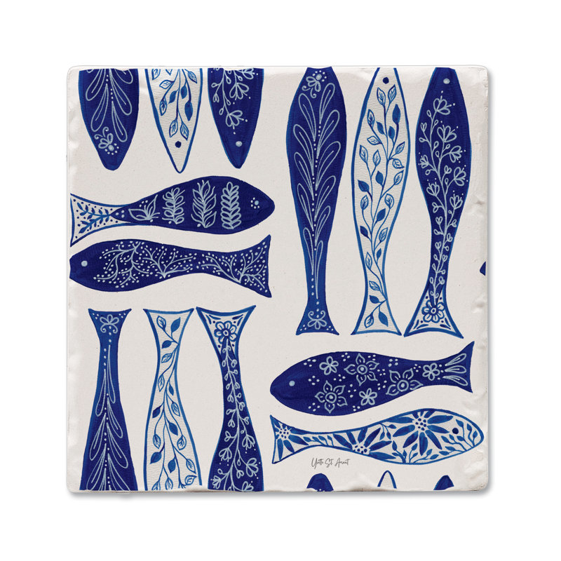 Sous-verre à carreaux simple chinoiserie Chinoiserie Créez votre propre collection