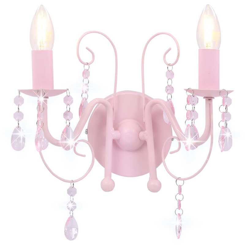 Adairsville LED Wall Lamp, Pink