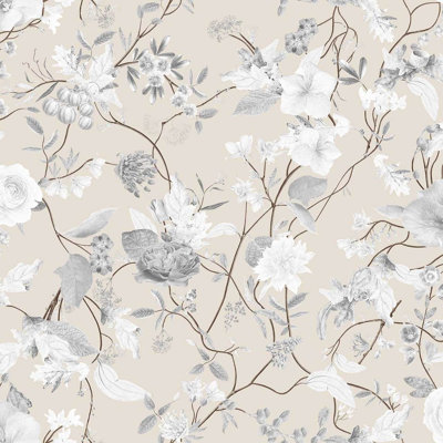 Hudson 10m x 52cm Matte Wallpaper Roll
