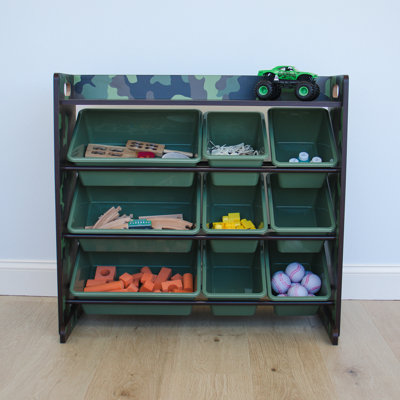 Marvyl Toy Organizer with Bins by Rebrilliant