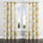 Country Farmhouse Room Darkening Curtains - Floral Boulus Grommet Curtain - 1 Panel-886472287-886472281