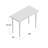 Solid Wood Adjustable Rectangle Activity Table-1306702172