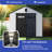 Double Door Outdoor Resin Storage Shed-99305462