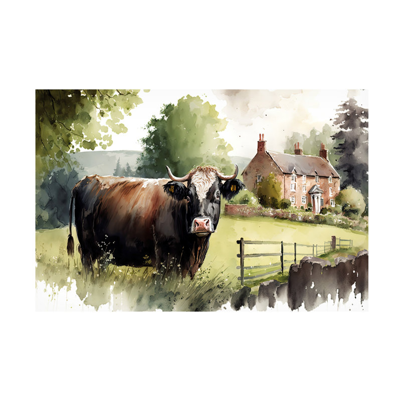 «Hopelynn The Golden Valley The Rectory», art sur toile, H 12 po x l 19 po x P 2 po