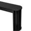 Table American Classic de 59 pouces en placage de chêne noir facile à assembler pour la console de salon-524872388