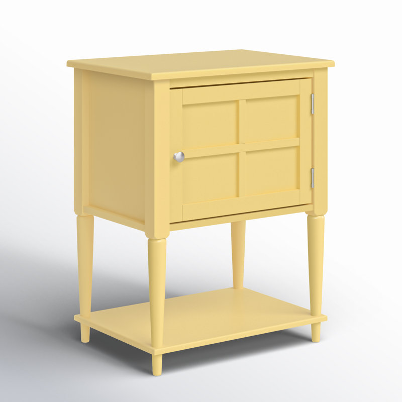 Agosta End Table, Yellow 