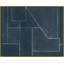 Indigo Sign 2 Painting by Thom Filicia