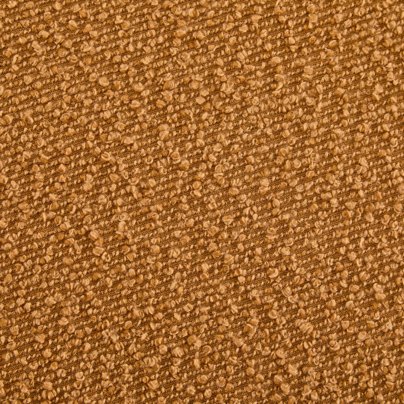 Modish Round Ottoman, Pumpkin Orange