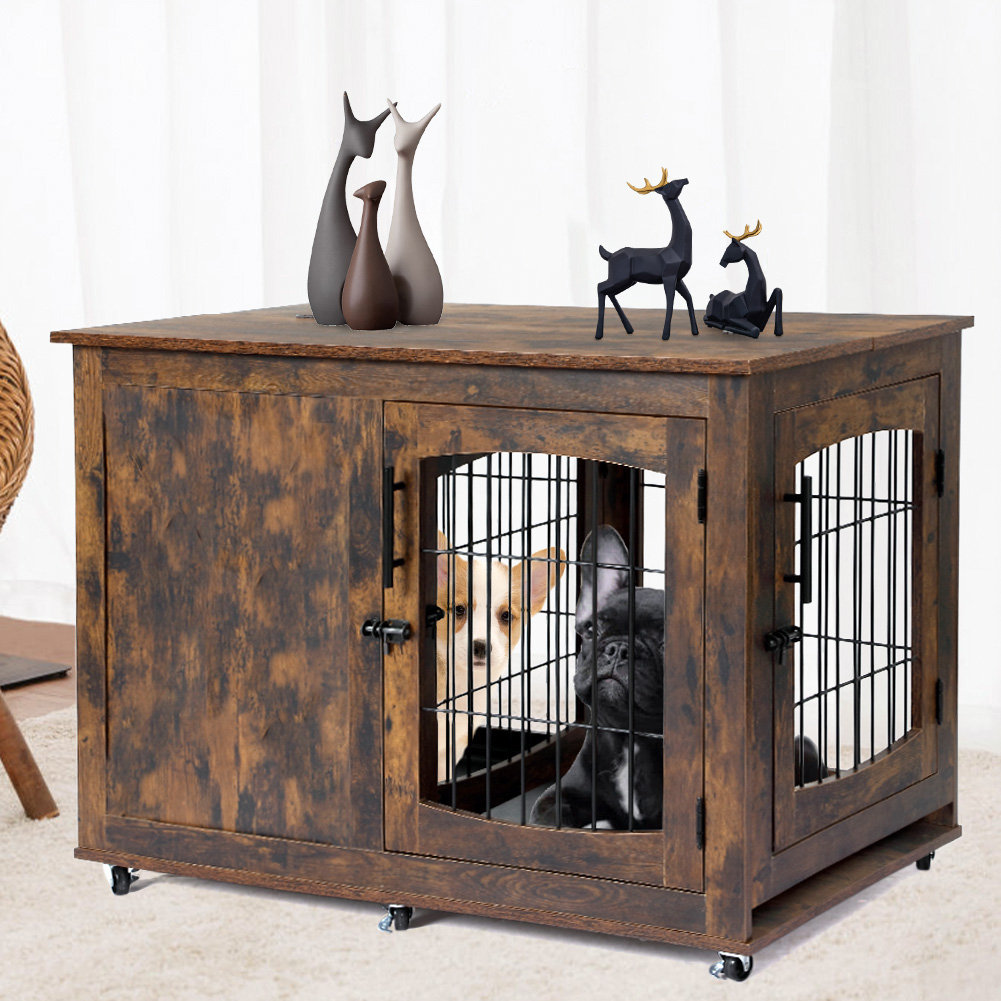 Tucker Murphy Pet™ Donaldine Wooden Dog Kennels Wayfair
