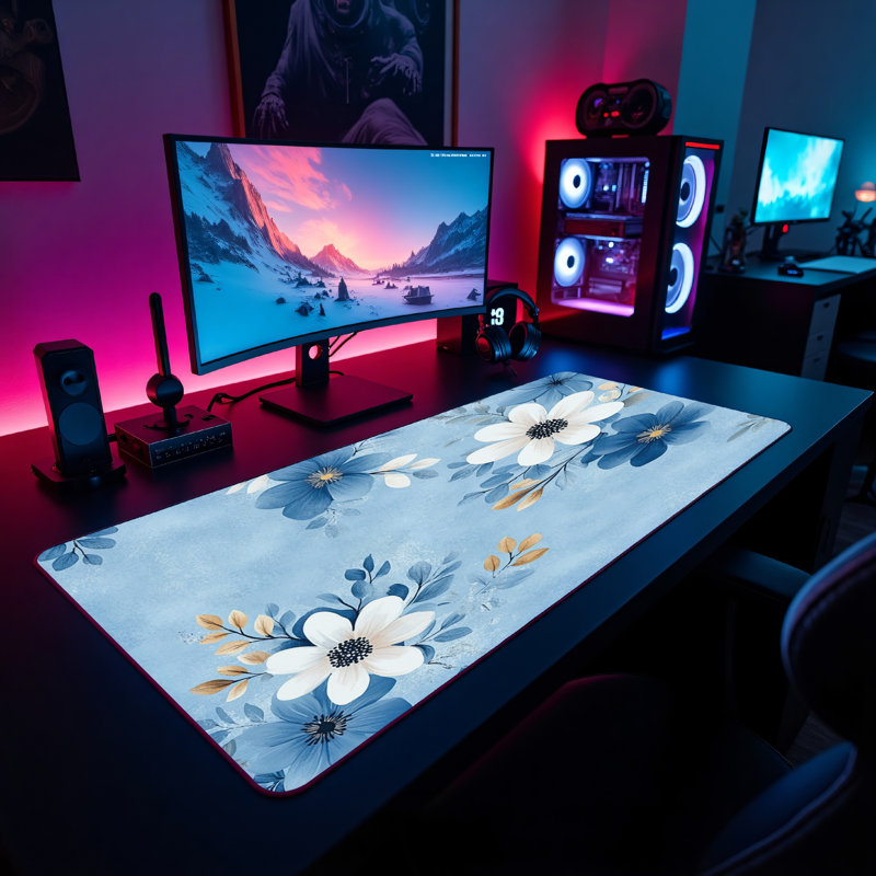 Polyester Desk Pad, 23.6x13.8