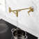 Contemporary 2-Handle Wall-Mounted Pot Filler
