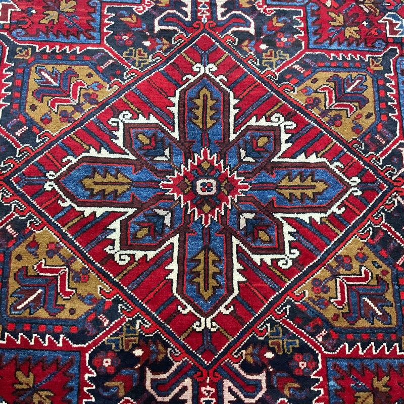 Tapis rectangulaire en laine