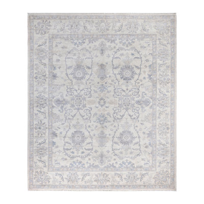Floral One-of-a-Kind 8' 3" X 9' 9" Hand Knotted Area Rug