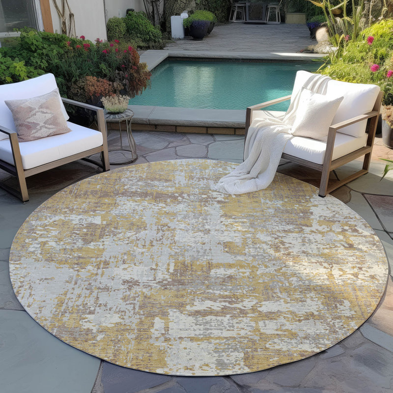 Tapis intérieur / extérieur Caelan , 3 pi x 5 pi