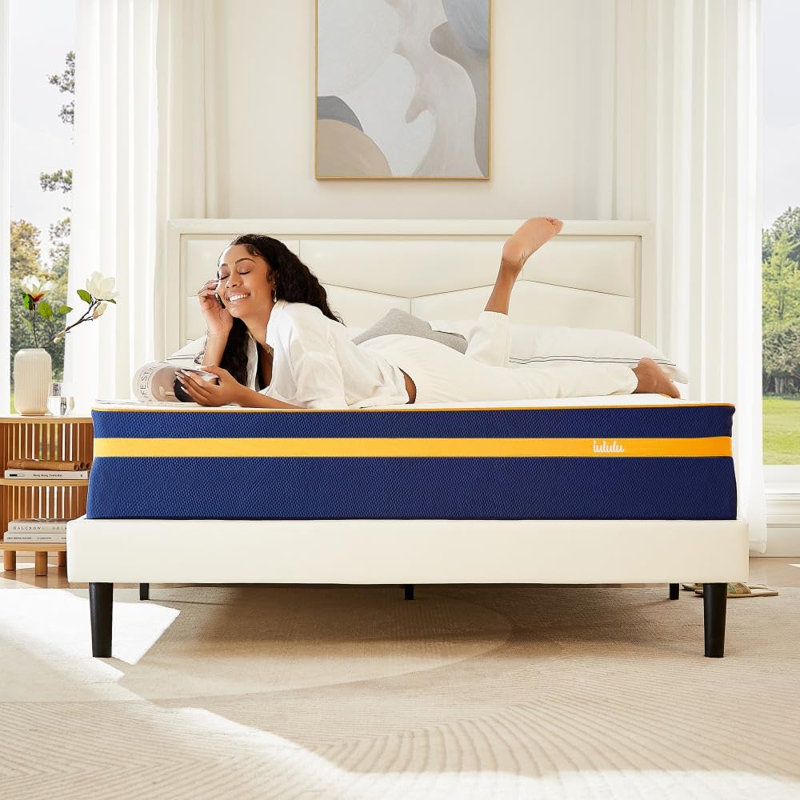 Britni 14'' Medium Memory Foam Mattress, Queen