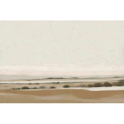«Hazy Frontier II» par Victoria Barnes - peinture sur toile tendue