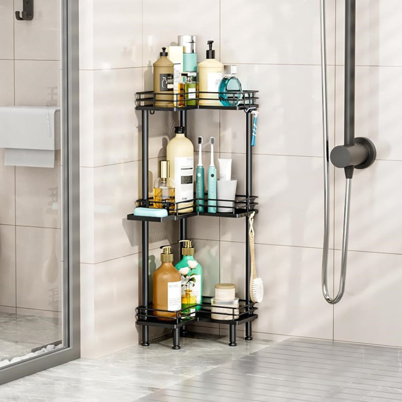Freestanding Stainless Steel Shower Caddy