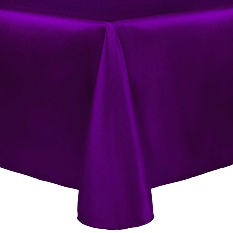 Nappe Raifah, 70 po x 52 po, Prune, Paquet de 10