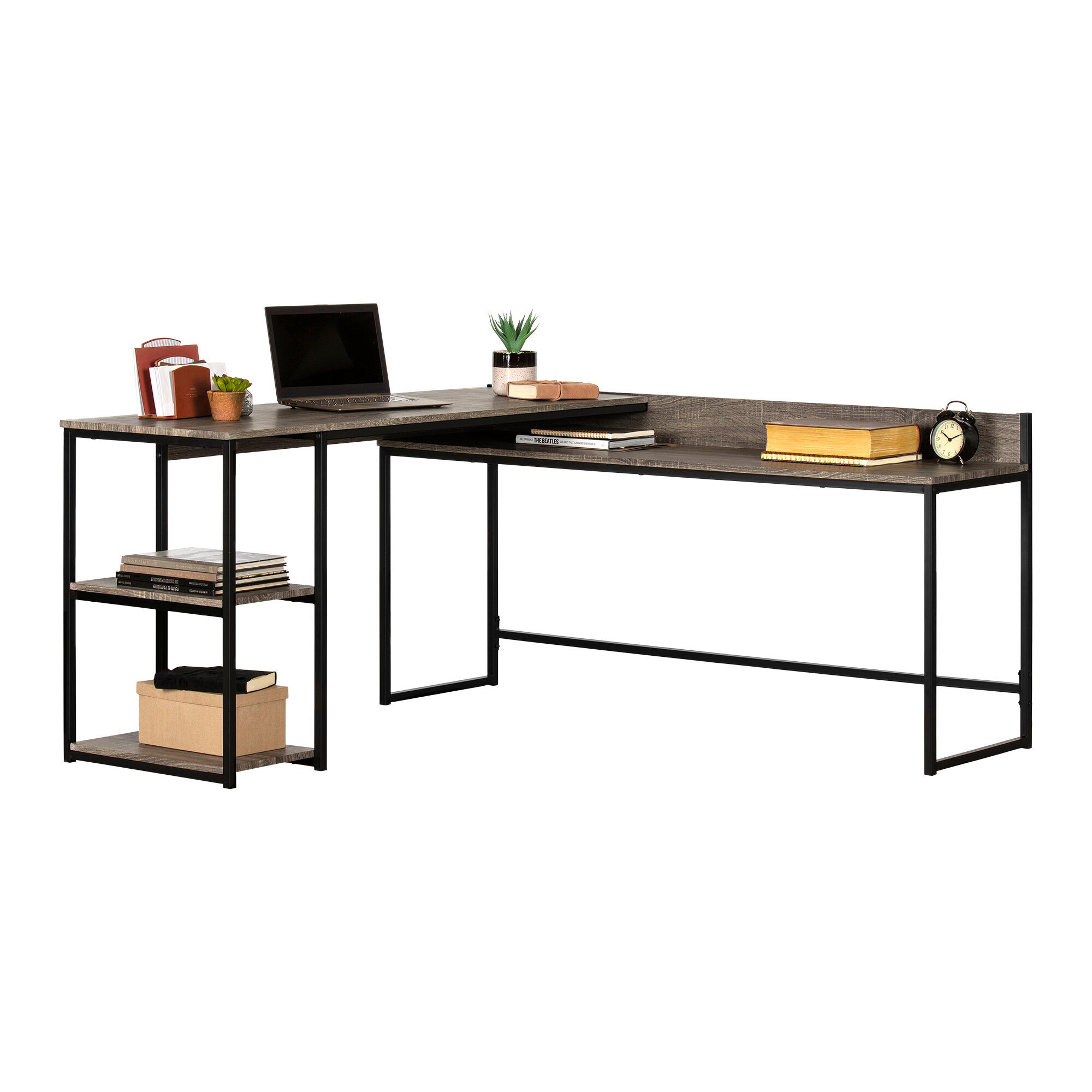 South Shore Evane L-Shaped Desk & Reviews | Wayfair