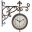8'' Wireless Outdoor Clock Thermometer