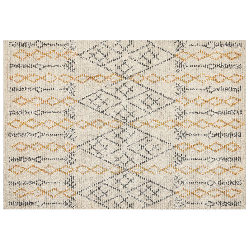Mamadou Rectangle Geometric Hand Woven Area Rug, Rectangle 160 x 230cm