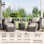Ensemble de conversation en rotin pour 2 personnes avec repose-pieds Cambelle-1667012728-1667012731