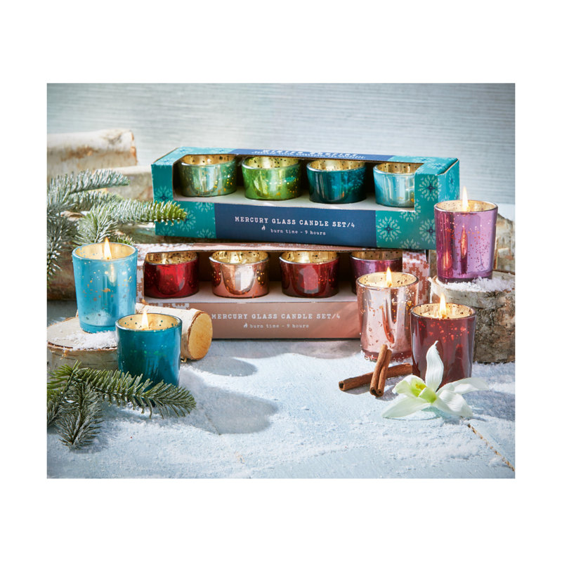 Votive Candle with Tin Holder