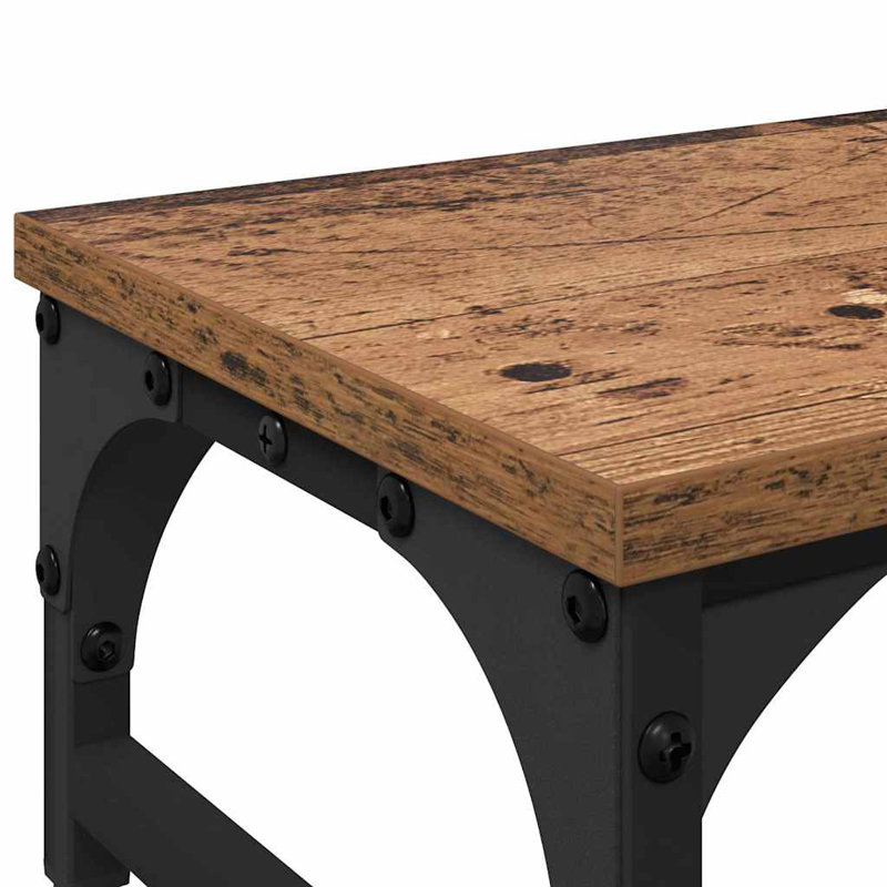 Manufactured Wood Monitor Stand, Old Wood