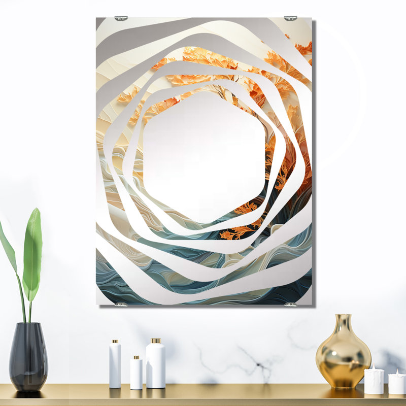 Miroir mural Poduska, 32 po x 24 po