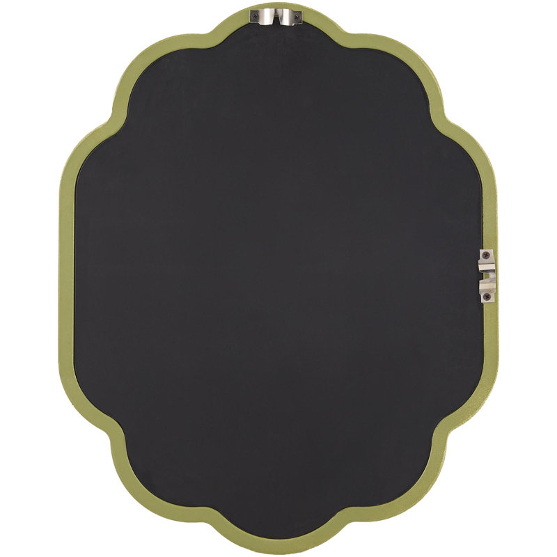 Aysun Mirror, Red, 33" x 25"