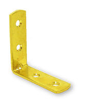 7/8" 5-Point Star Drop Pull Polished Brass