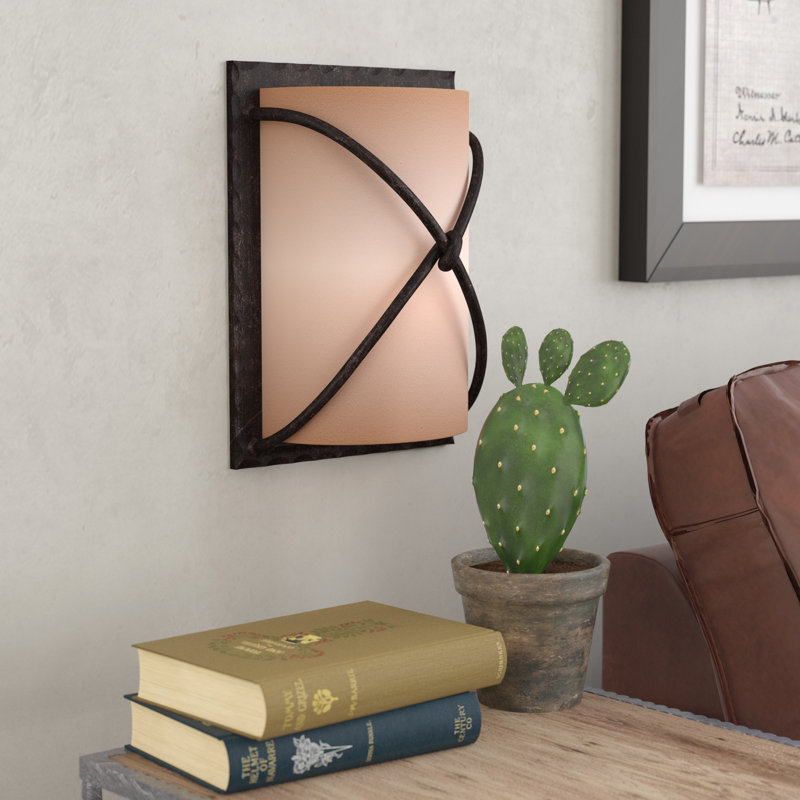 Applique murale Loon Peak Gironde Aspen bronze avec Scavo rustique