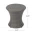Table d'appoint de patio avec design élégant sans plateau en verre-1232381791