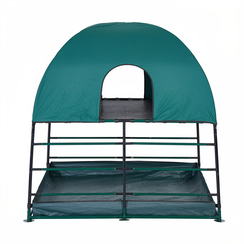 Jumpking Climbing Den With Ball Pit– Multi-Level Play Structure For Imaginative & Active Play