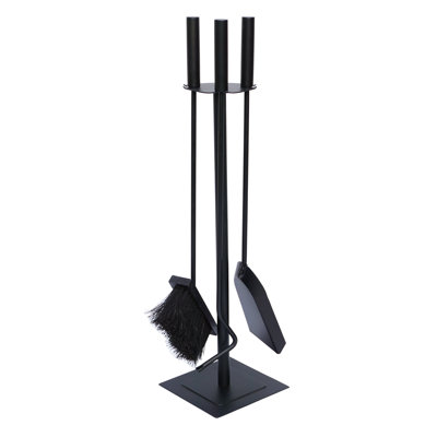 Malham Steel Fireplace Tool Set