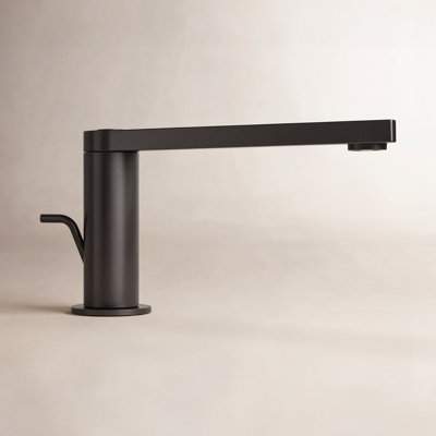 Composed Single-Handle Bathroom Faucet with Drain Assembly