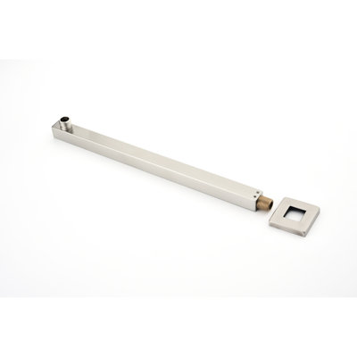 Shower System In Brushed Nickel. Includes Head, Hand Shower, Hose, Valve Trim, Lever Handles, Niche. Wall Mounted. Provides Natural Rainfall Showering Experience. Self-cleaning Nozzle. Fits American
