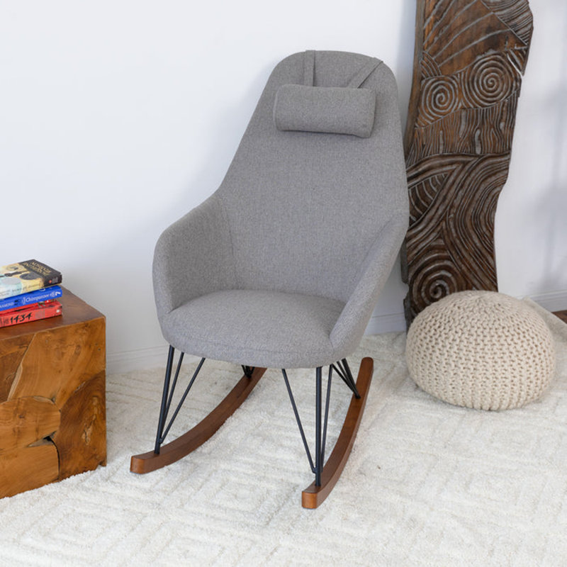 Chaise berçante Mellinger, Lin gris