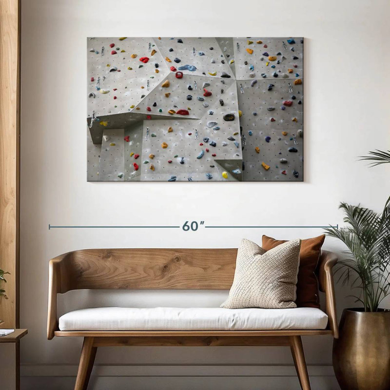 Sireci Indoor Wall Climbing, 30" H x 45" W