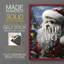Santa Paws I, reproduction encadrée - bois massif-2018899872-2018899875
