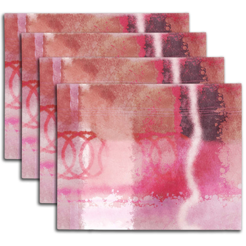 Napperon abstrait en polyester