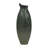 Leika Artistic Swirl Ceramic Flower Vase for Home Decor – Versatile Tall Vase Ideal for Shelf Accent, Dining Room Table, and Living Room Decor – Green-1259130260