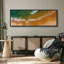Grande impression sur toile encadrée, impression de paysage de plage pour un décor moderne-118736660-118736662