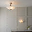 Miltiades Glass Semi Flush Mount-10139512