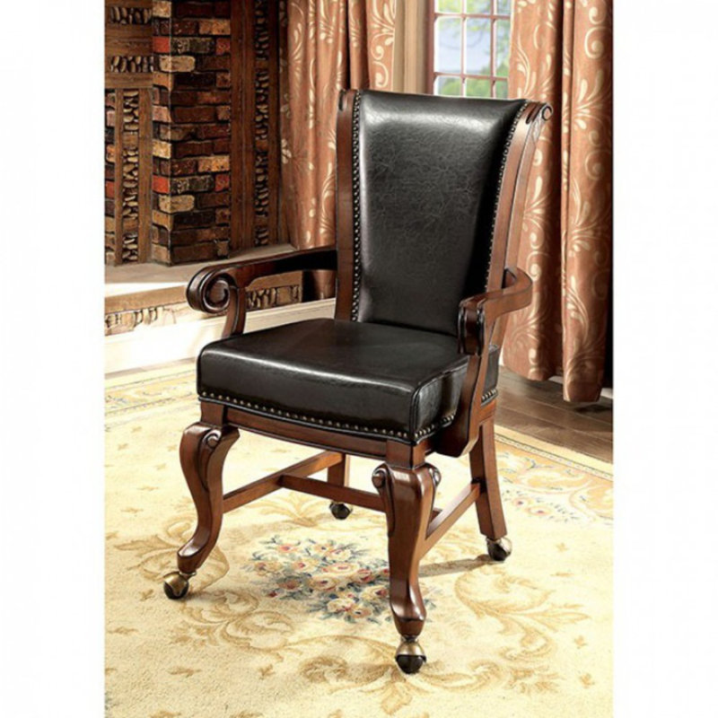 Kjuan Faux Leather Armchair